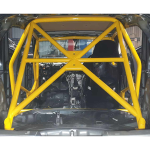 JP Seat Leon MK3 5 Door Half Cage fitted view