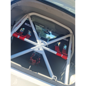 JP Toyota IQ Half Cage fitted view