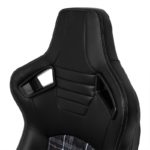 Auto Style GT Grey Tartan Reclining Seat