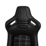 Auto Style GT Red Tartan Reclining Seat