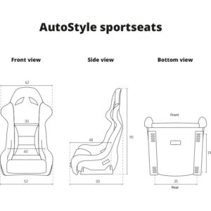 Auto Style Type BS7 Bucket Seat – SS12Z – GSM Performance 8