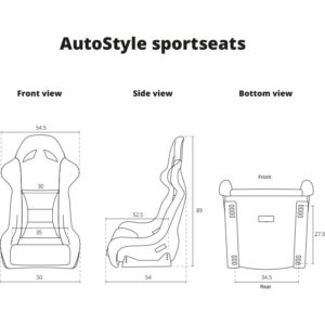 Auto Style Type K5 Bucket Seat – SS36Z – GSM performance 8