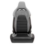 Auto Style Type VGR Vinyl And Suede Reclining Seat