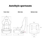 Auto Style Type Z Carbon Reclining Seat – SS 16BC – GSM Performance 8