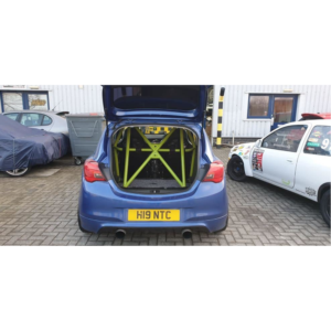 Vauxhall Corsa MK4 DIY Half Cage Kit fitted view