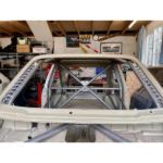 JP VW Golf MK1 DIY Weld In Multipoint Cage Kit fitted view