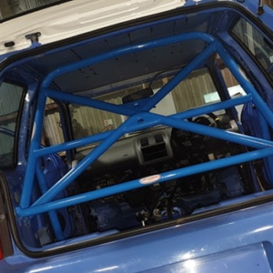 JP VW Lupo Half Cage fitted view