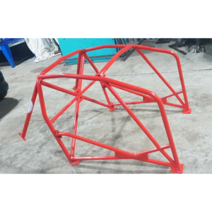 JP Vauxhall Corsa D/E VXR Bolt In Multipoint Competition Roll Cage fitted view