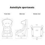 Auto Style Type FS Bucket Seat