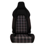Auto Style Type VGR Tartan Reclining Seat