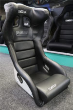 Mirco RS2 Black Vinyl With Grey Shell FIA Motorsport Seat