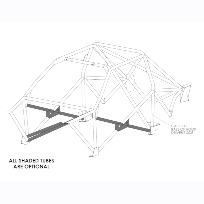 Custom Cages BMW E30 M3 1987 Factory Style Historic T45 Weld-In Roll Cage Kit 1-BMW E30 H0026-GSM Performance