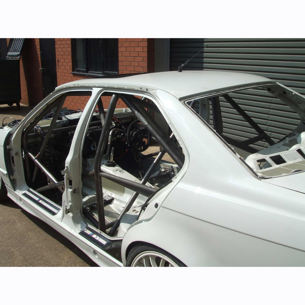 Custom Cages BMW E36 4 Door Step 2 International Multipoint T45 Weld-In ...