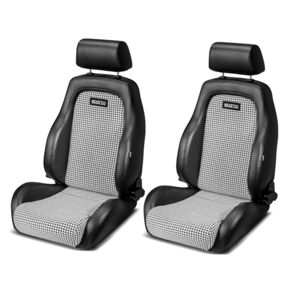 The New Sparco GT Houndstooth Seat, a Classic Reinvented > GSM SportSeats4u