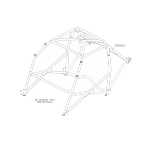Custom Cages Ford Escort MK2 Classic T45 Roll Cage Kit