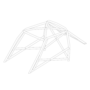 Custom Cages Honda S2000 Multipoint T45 Roll Cage Kit