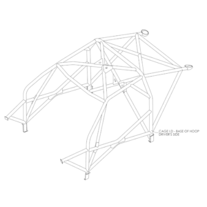 Custom Cages Nissan 200SX S14 Multipoint T45 Roll Cage Kit