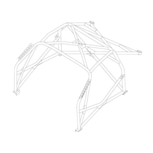 Custom Cages Nissan 350Z Multipoint T45 Roll Cage Kit