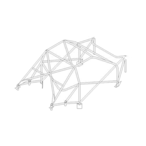 Custom Cages Peugeot 306 F2 International Multipoint T45 Roll Cage Kit