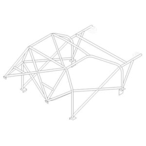 Custom Cages Seat Ibiza MK1/2 International Multipoint T45 Roll Cage Kit