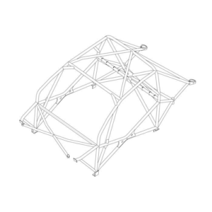 Custom Cages Subaru Impreza VAB International Multipoint T45 Roll Cage Kit