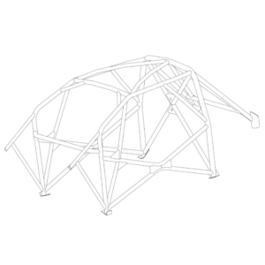 Custom Cages Vauxhall Adam International Multipoint T45 Roll Cage Kit