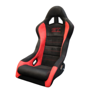 Mirco GT Black And Red Suede Edition FIA Motorsport Seat