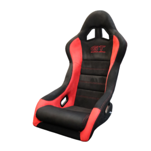 Mirco GT Black And Red Suede Edition FIA Motorsport Seat