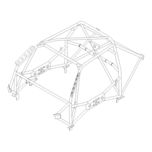 Custom Cages Alfa Romeo 147 GTA International Multipoint CDS Roll Cage Kit