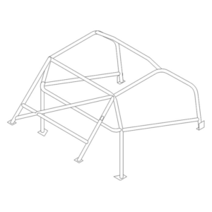 Custom Cages Alfa Romeo Guilia Saloon Historic CDS Roll Cage Kit
