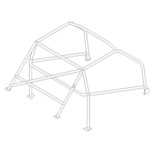 Custom Cages Alfa Romeo Guilia Saloon Historic T45 Roll Cage Kit