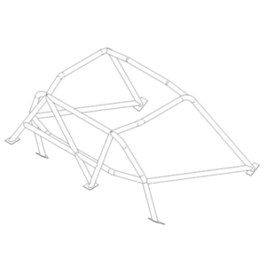Custom Cages Alfa Romeo TZ Historic CDS Roll Cage Kit