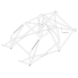 Custom Cages Audi 80 S2 Multipoint CDS Roll Cage Kit
