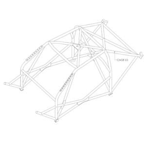 Custom Cages Audi 80 S2 Multipoint T45 Roll Cage Kit