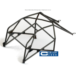 Custom Cages Peugeot 106 6 Point National Spec CDS Roll Cage Kit
