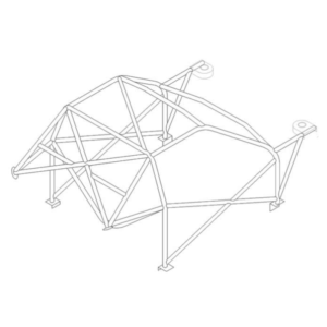 Custom Cages Vauxhall Corsa B International Multipoint T45 Roll Cage Kit