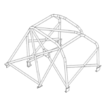 Custom Cages Volkswagen Polo 94-99 MK3 Type 6N International Multipoint CDS Roll Cage Kit 1-VWP01CN-GSM Performance