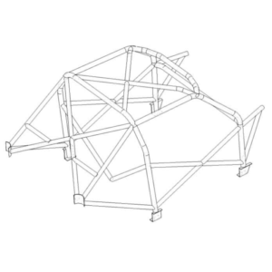Custom Cages Audi TT MK1 Multipoint CDS Roll Cage Kit