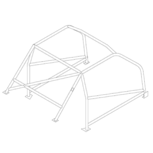 Custom Cages Austin A35 Historic CDS Roll Cage Kit