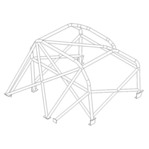 Custom Cages BMW 2000 Multipoint CDS Roll Cage Kit