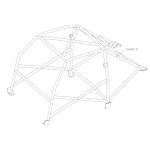 Custom Cages BMW 2002 Historic T45 Roll Cage Kit
