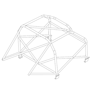 Custom Cages BMW 2002 Multipoint CDS Roll Cage Kit