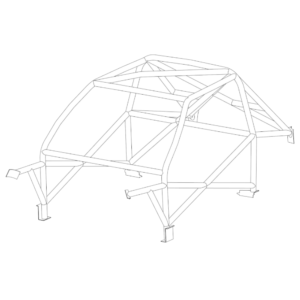 Custom Cages BMW E30/M3 International Multipoint T45 Roll Cage Kit