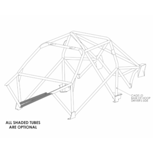 Custom Cages BMW E30 M3 '87 Factory Style 25CRMO4 Roll Cage