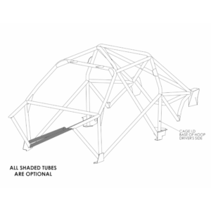 Custom Cages BMW E30 M3 '87 Factory Style Historic Roll Cage Kit