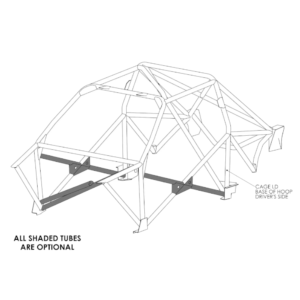 Custom Cages BMW E30 M3 'Factory Style Historic T45 Roll Cage Kit
