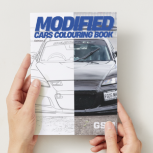 GSM Performance Customer Car Colouring Book Edition 1