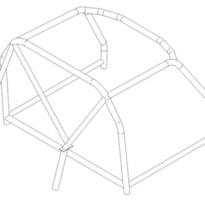 Custom Cages Alfa Romeo Spyder (`63) Historic T45 Roll Cage Kit
