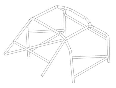 Custom Cages DKW DKW Saloon T45 Roll Cage Kit