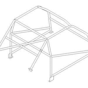 Custom Cages Ford Classic Capri Historic CDS Roll Cage Kit
